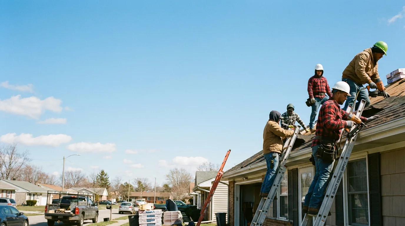 Roofing in Sarona, WI near me